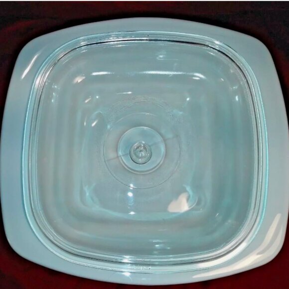 Vintage 60s Corning Ware Canada P-34 Dutch Oven Casserole Pyrex Lid 4 Qt P-34-B - Picture 4 of 9